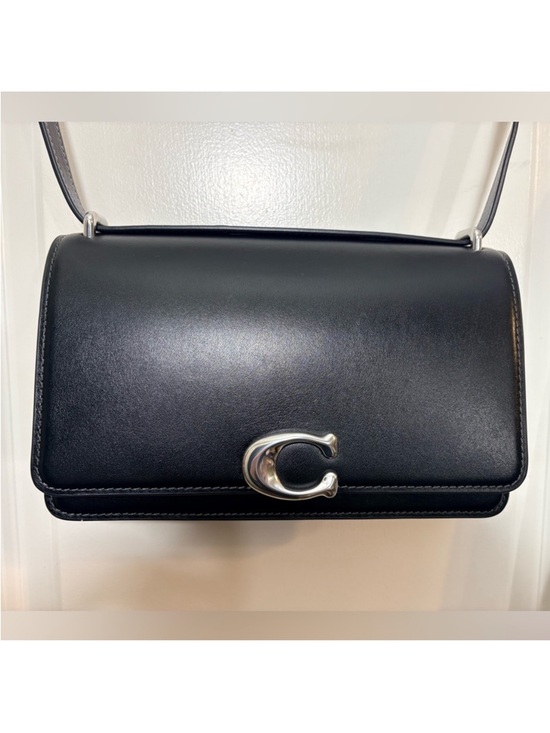 Coach Handbags - ✨ COACH Bandit Shoulder Bag in Black Luxe Refined Calf Leather - CC416 ✨